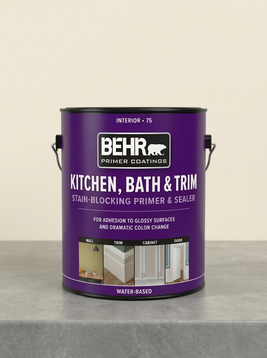 BEHR® Kitchen, Bath & Trim Stain-Blocking Primer & Sealer