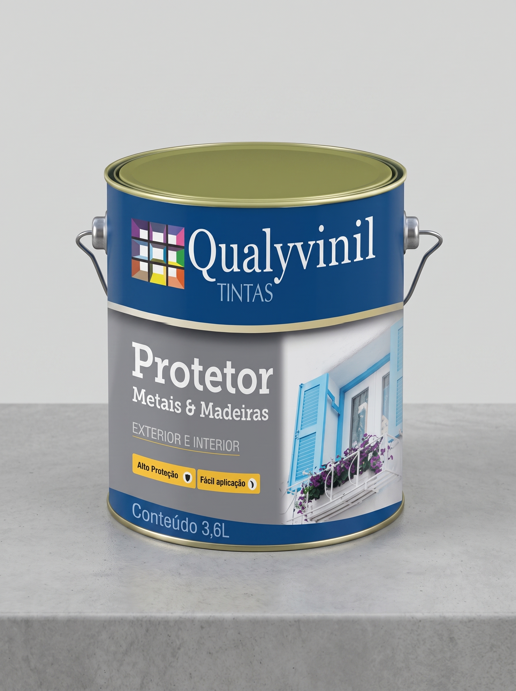 Qualyvinil Protector - Matte White Background